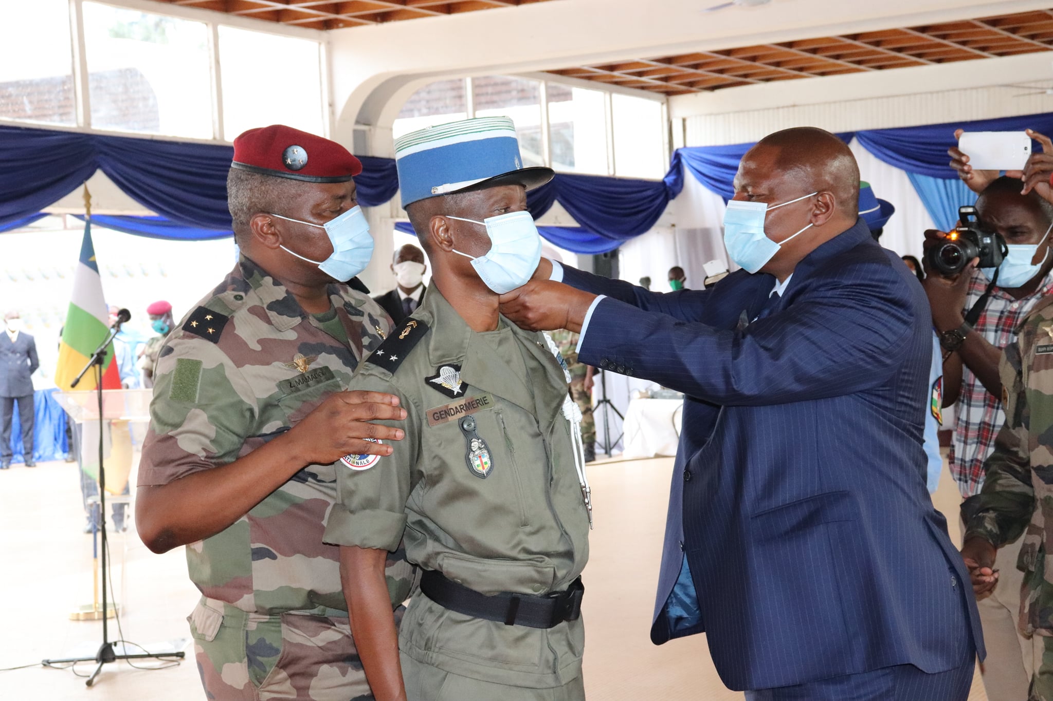 Centrafrique : Le Colonel Ulrich Landry DEPOT promu général de Brigade suite à ses bravoures au service du pays