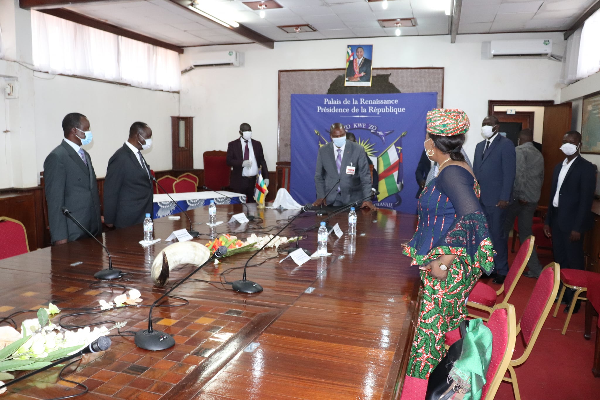 Centrafrique : En faisant du dialogue son cheval de bataille, le président Faustin Archange reçoit les anciens chefs d’Etat à moins d’un mois