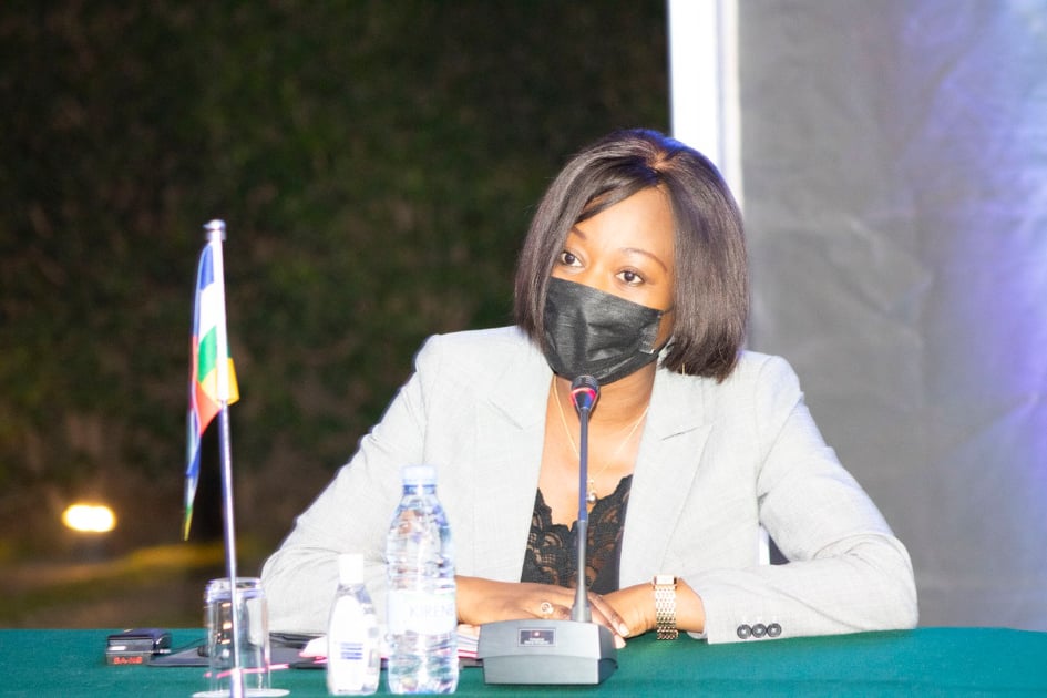 Sylvie Baïpo-Temon demande au Conseil de sécurité des Nations-Unies de lever l’embargo sur les armes imposé aux forces armées du pays